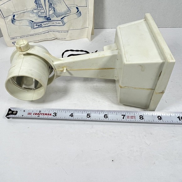 VTG 1979 Darci Cover Girl Perfect Pose Studio Spot Light - working - Picture 10 of 10